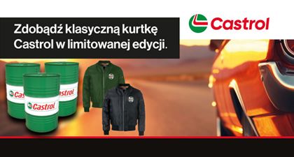 Zgarnij kultową kurtkę Castrol!